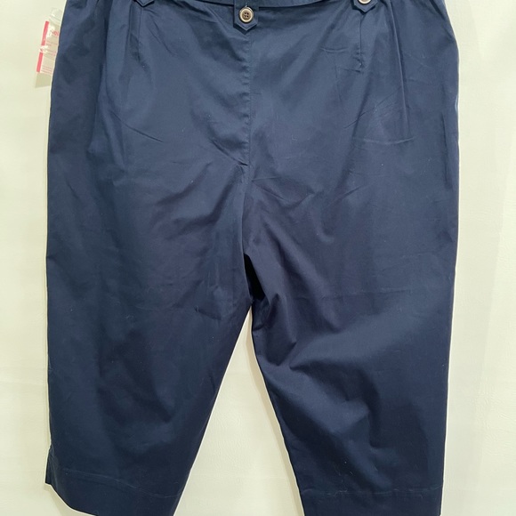 White Stag ankle capri NWT sz 16W plus size blue - Picture 11 of 14